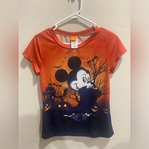 Disney Vampire Mickey Mouse Halloween Theme Shirt | Juniors Large